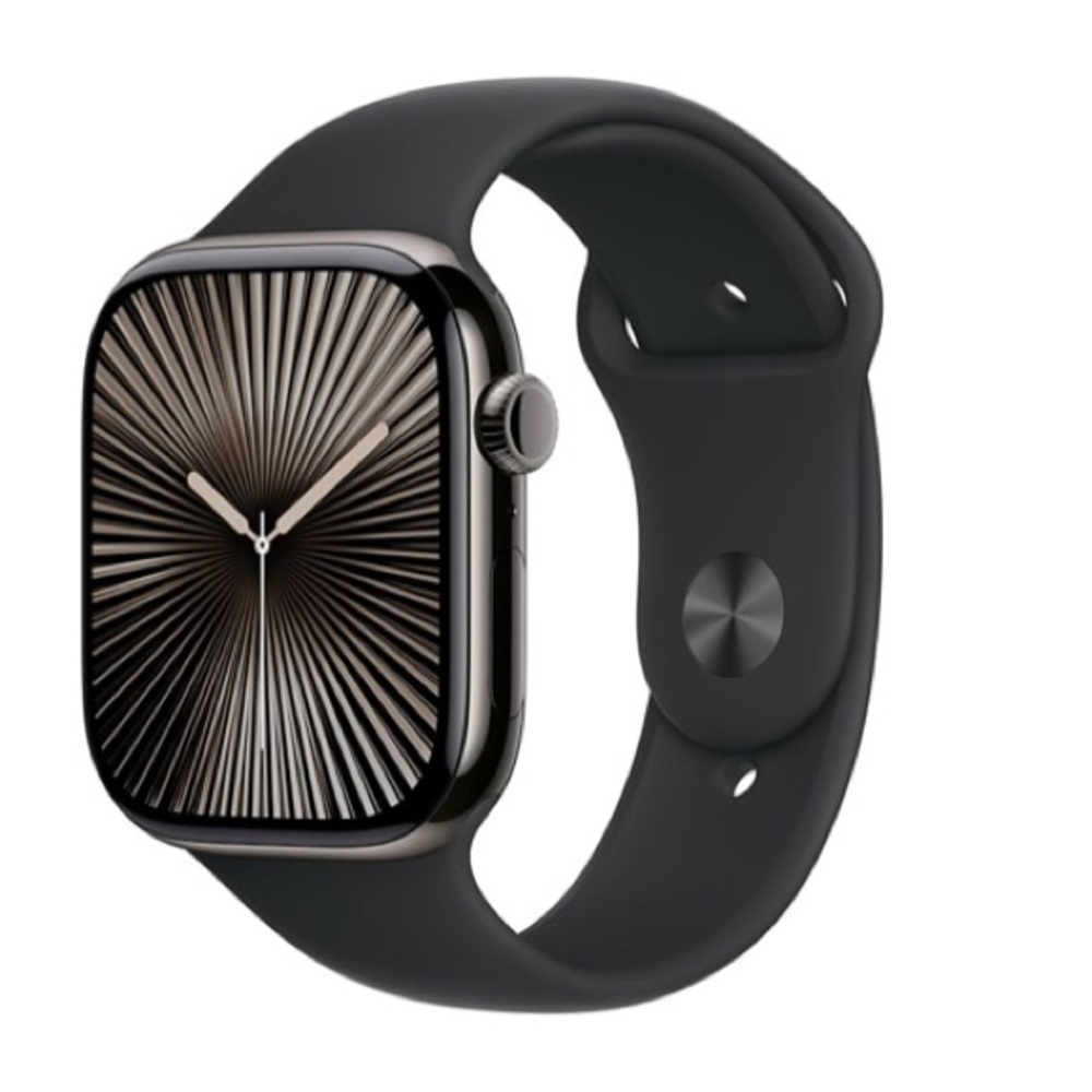 Apple Watch Sport Band – Black (38mm–42mm Series 10) Silicone